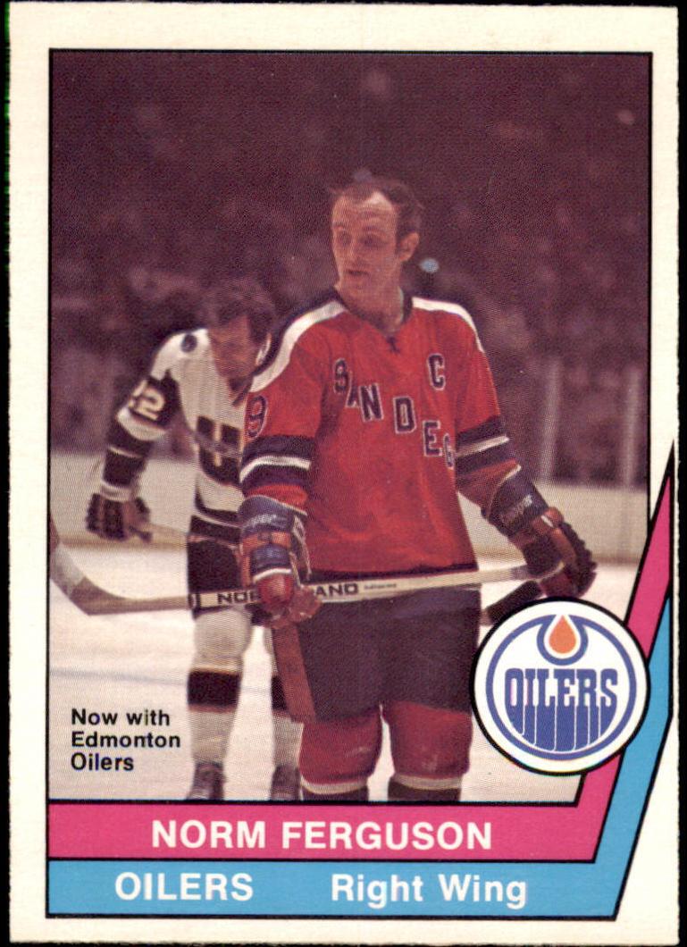1977 O-Pee-Chee WHA Hockey Norm Ferguson #52