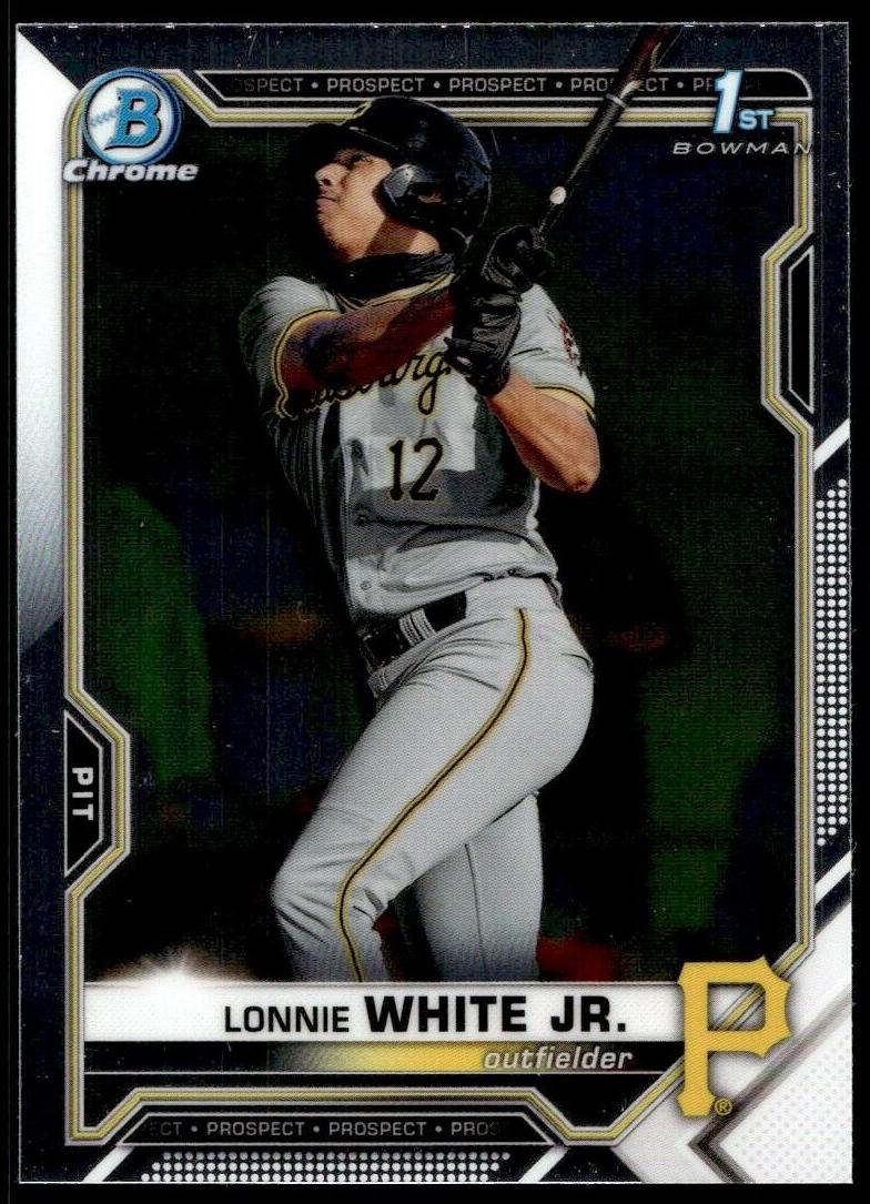 2021 Bowman Draft Chrome Baseball Lonnie White Jr. #BDC-28
