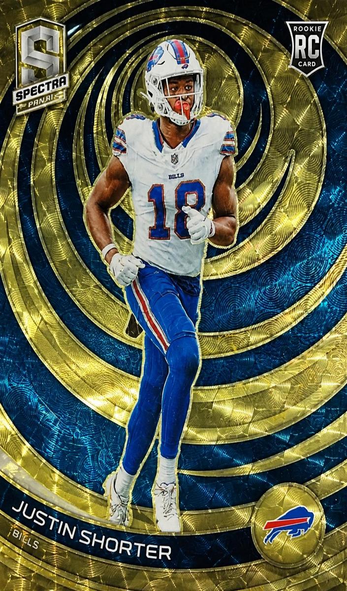 2023 Panini Spectra Football Justin Shorter #180