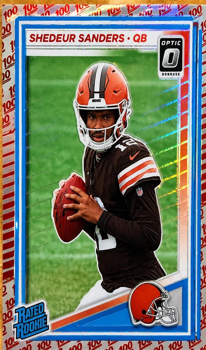2025 Donruss Optic Football One Hundred Shedeur Sanders #203
