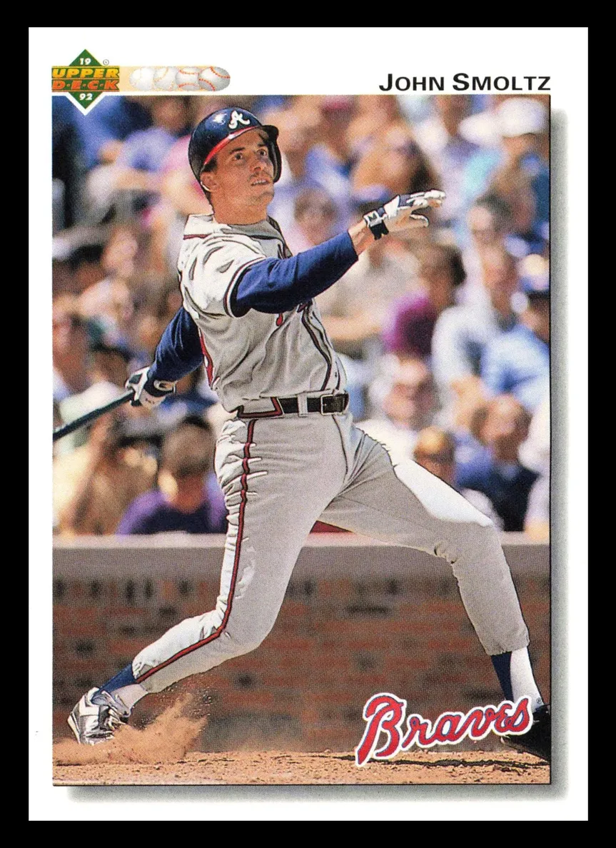 1992 Upper Deck Baseball John Smoltz #322