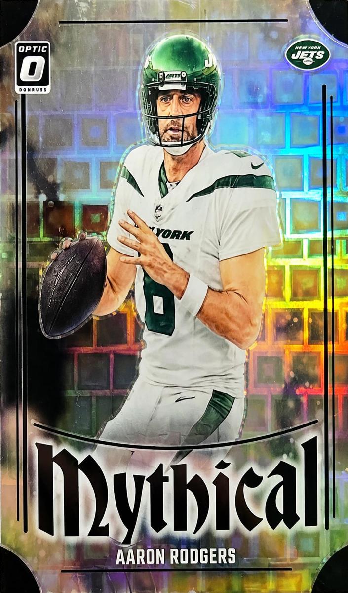 2023 Donruss Optic Football Black Pandora Aaron Rodgers #4