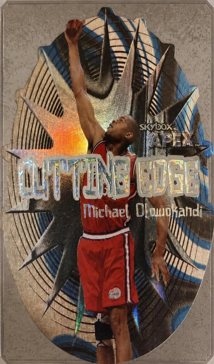 1999 Skybox Apex Basketball Plus Michael Olowokandi #12 CE