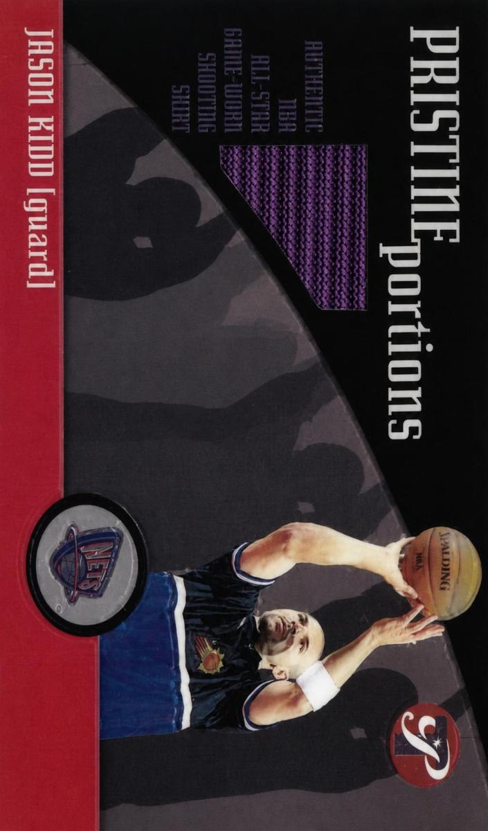 2001 Topps Pristine Basketball Jason Kidd #PP-JK PSA 8.5