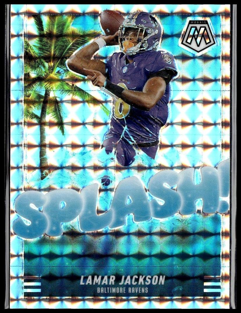 2025 Panini Mosaic Football Mosaic Lamar Jackson #7