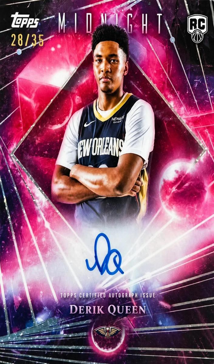 2025 Topps Midnight Basketball Winter Solstice Derik Queen #DMAR-DQ