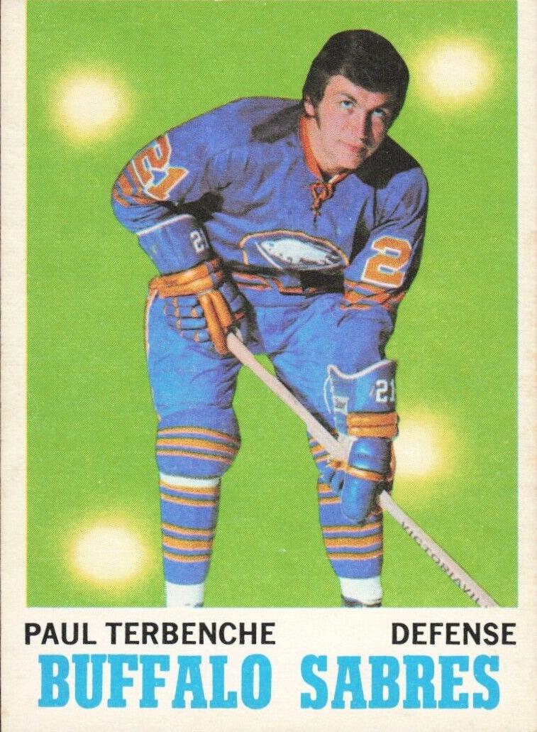 1970 O-Pee-Chee Hockey Paul Terbenche #123