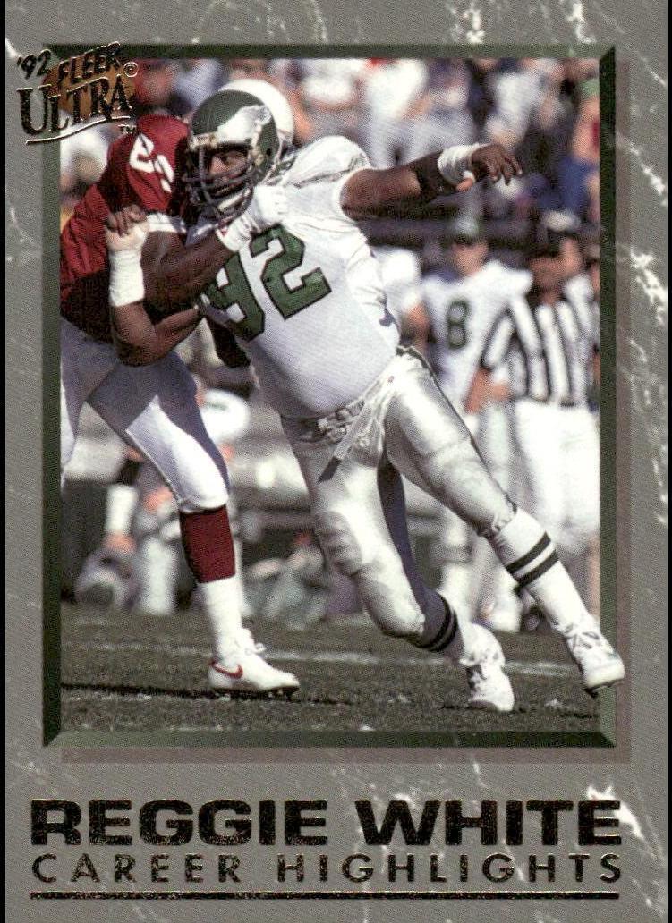 1992 Fleer Ultra Football Reggie White #10