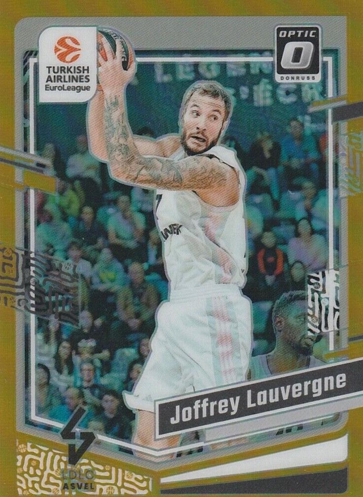 2023 Donruss Turkish Airlines EuroLeague Basketball Gold Joffrey Lauvergne #86