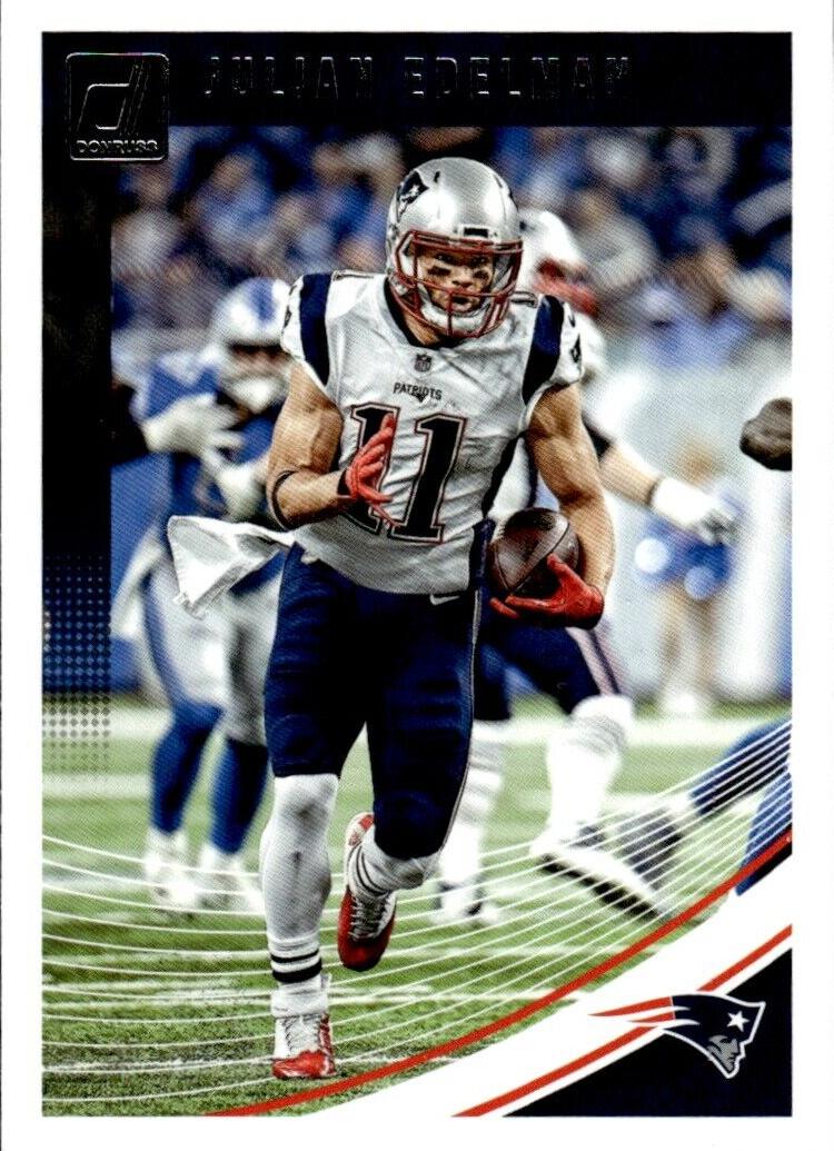 2018 Panini Donruss Football Julian Edelman #186