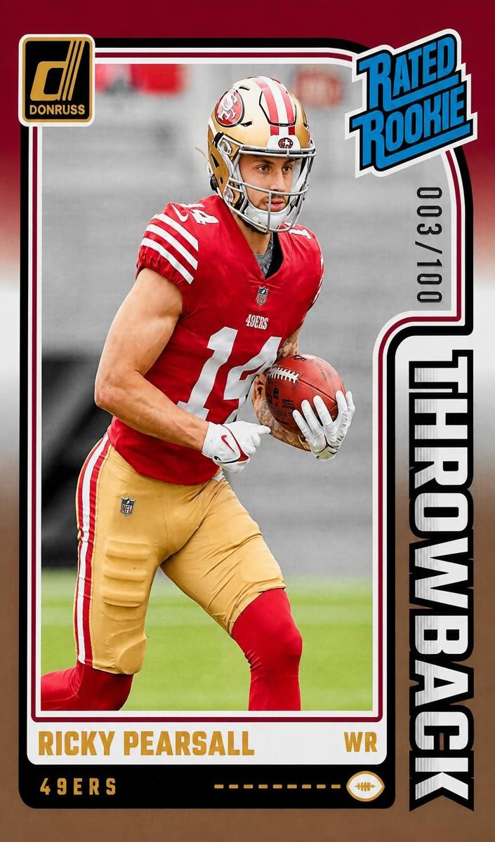 2024 Panini Donruss Football Studio Series Ricky Pearsall #33