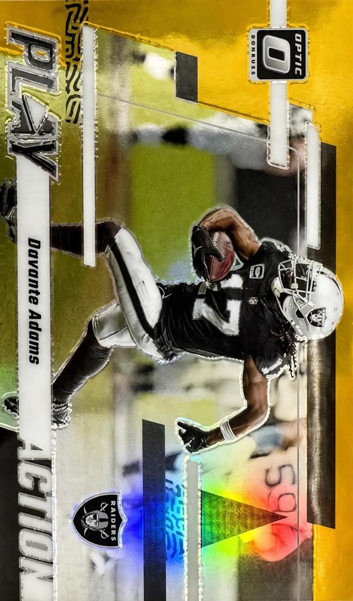 2023 Donruss Optic Football Gold Davante Adams #2 PSA 10