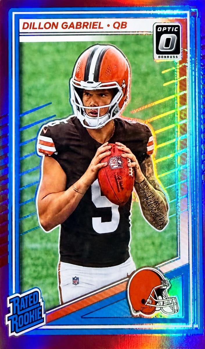 2025 Donruss Optic Football Pink Dillon Gabriel #263