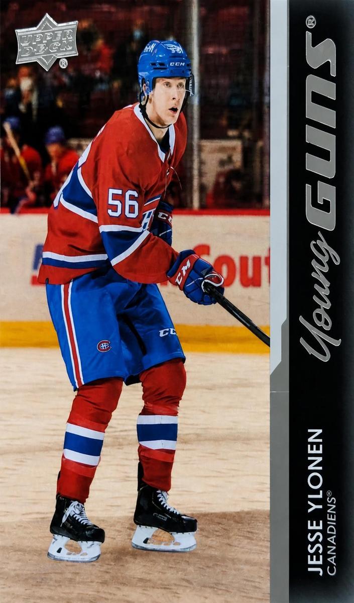2021 Upper Deck Hockey Clear Cut Jesse Ylonen #485