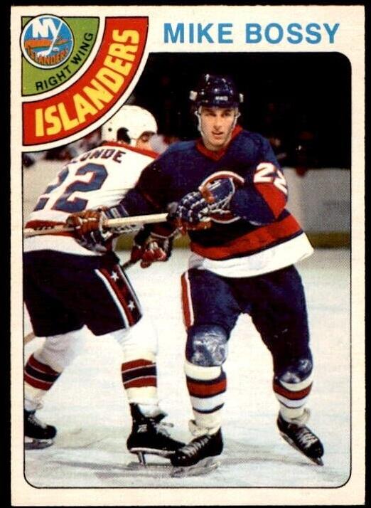 1978 O-Pee-Chee Hockey Mike Bossy #115 PSA 6