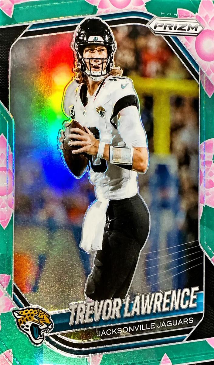 2025 Panini Prizm Football Lotus Flower Trevor Lawrence #238