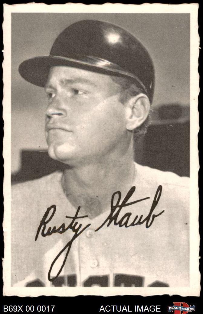 1969 O-Pee-Chee Deckle Edge Baseball Rusty Staub #NNO PSA 2