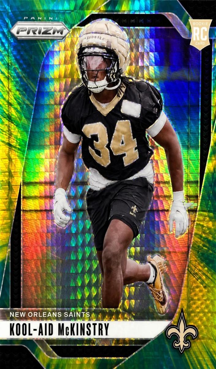 2024 Panini Prizm Football Hyper Kool-Aid McKinstry #363 PSA 8.5