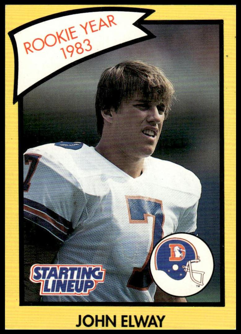 1990 Kenner Starting Lineup Football John Elway #4852010011 PSA 9