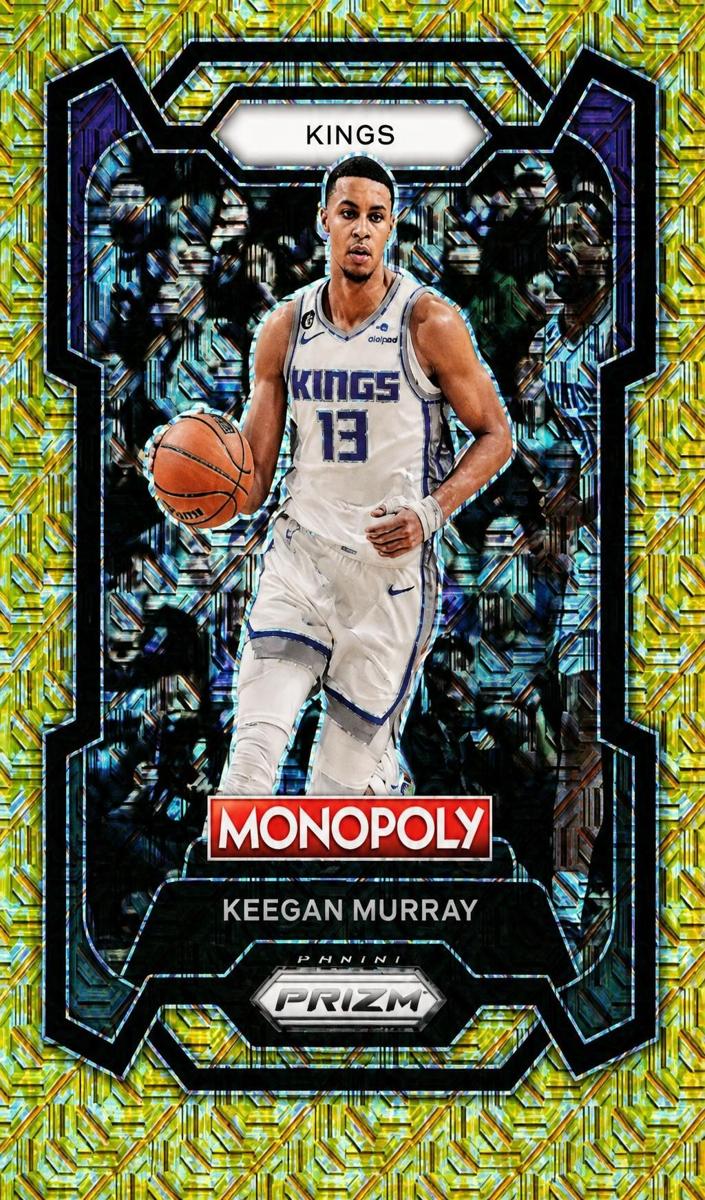 2023 Panini Prizm Monopoly Basketball Gold Millionaire Shimmer Keegan Murray #78 PSA 10