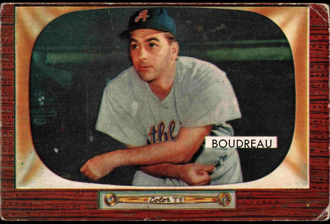 1955 Bowman Baseball Lou Boudreau #89 PSA 6