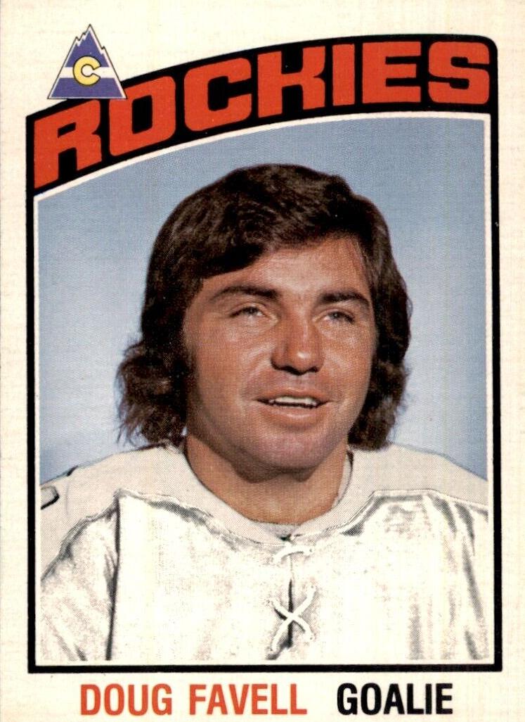 1976 O-Pee-Chee Hockey Doug Favell #292