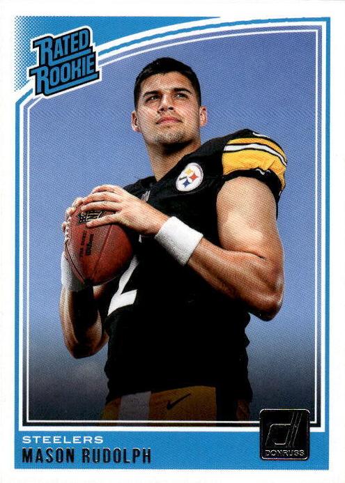 2018 Panini Donruss Football Mason Rudolph #305 PSA 9