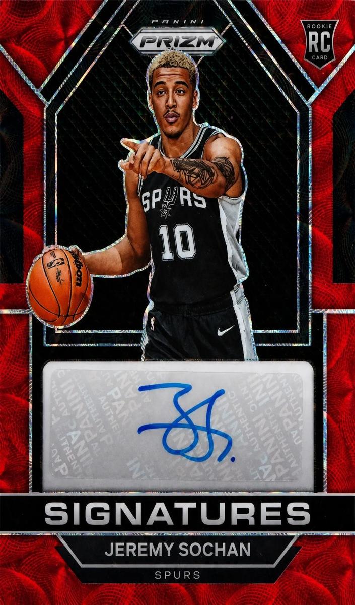 2022 Panini Prizm Basketball Choice Jeremy Sochan #RSI-JSC PSA 9