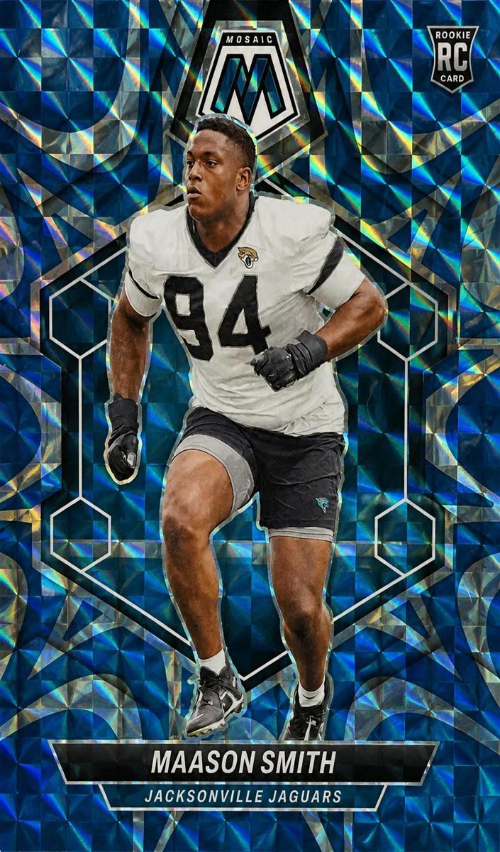 2024 Panini Mosaic Football Blue Maason Smith #347