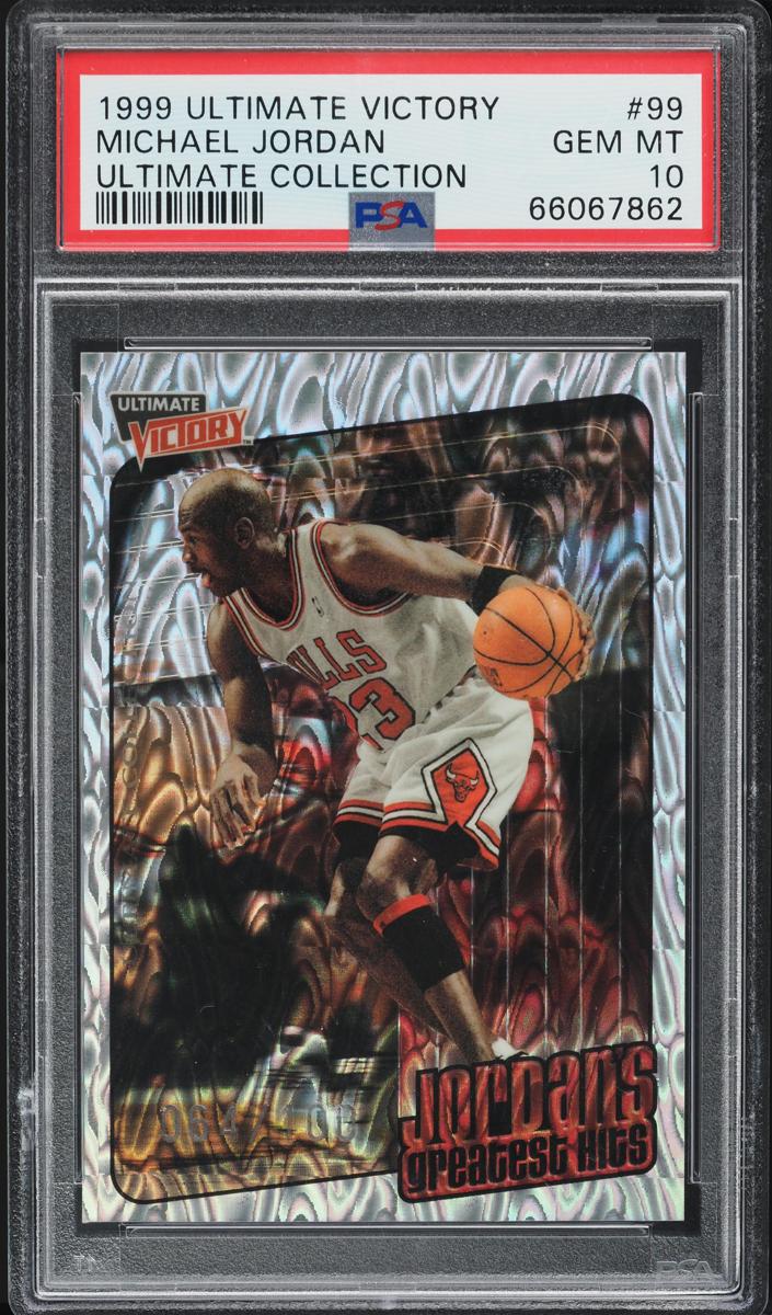 1999 Upper Deck Ultimate Victory Basketball Ultimate Collection Michael Jordan #99 PSA 8.5