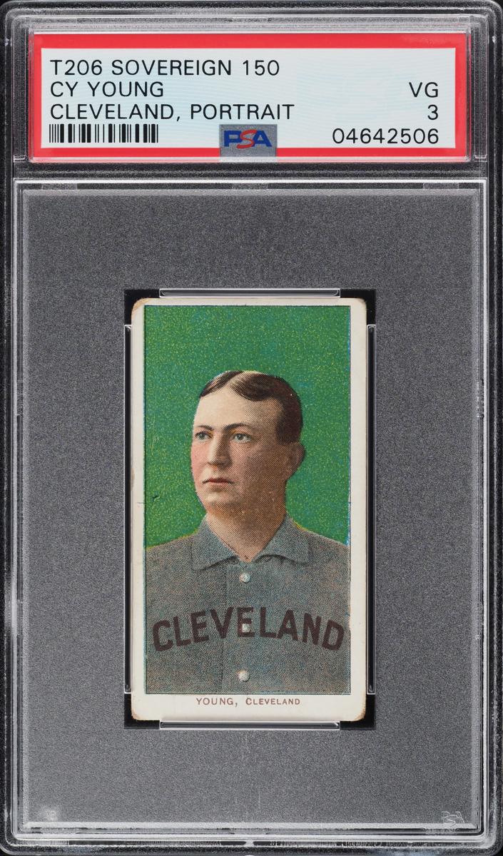 1909-11 T206 Baseball Portrait Cy Young #NNO PSA 1