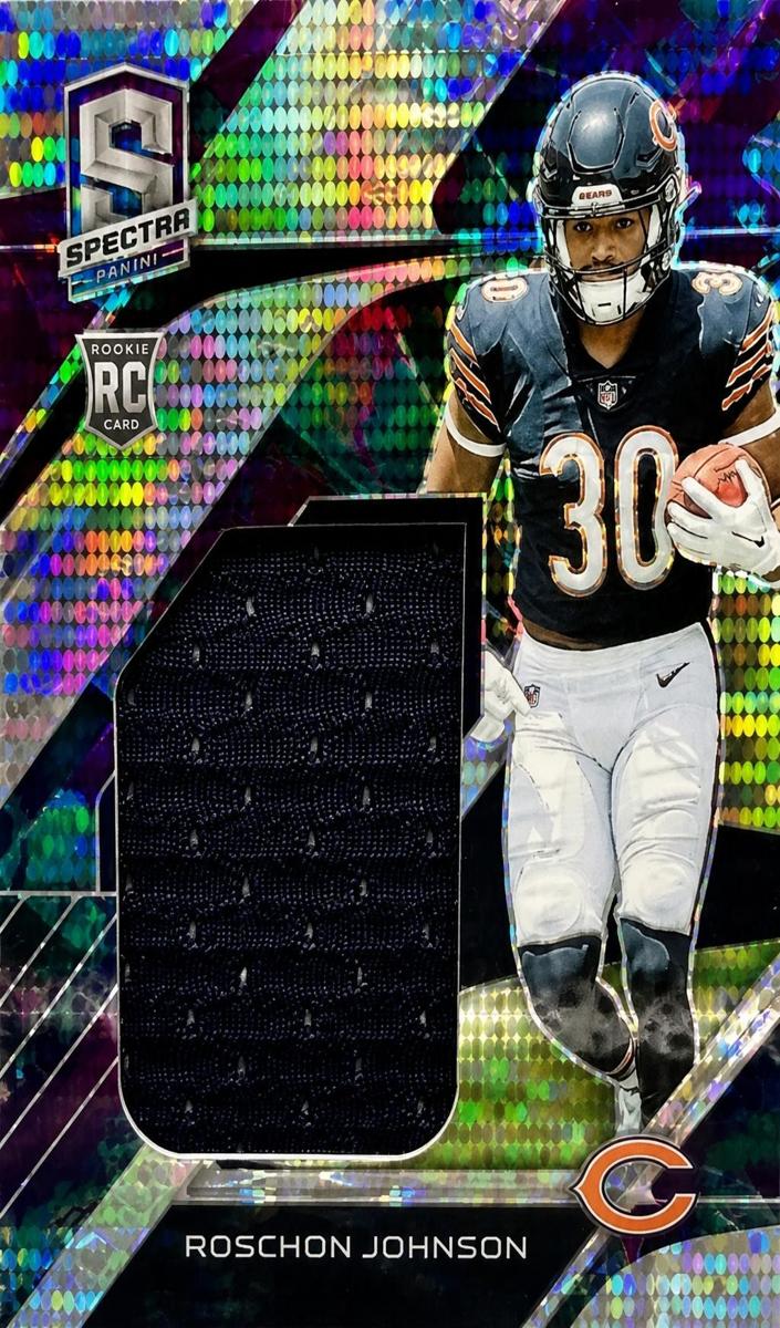 2023 Panini Spectra Football Celestial Roschon Johnson #MME-ROJ