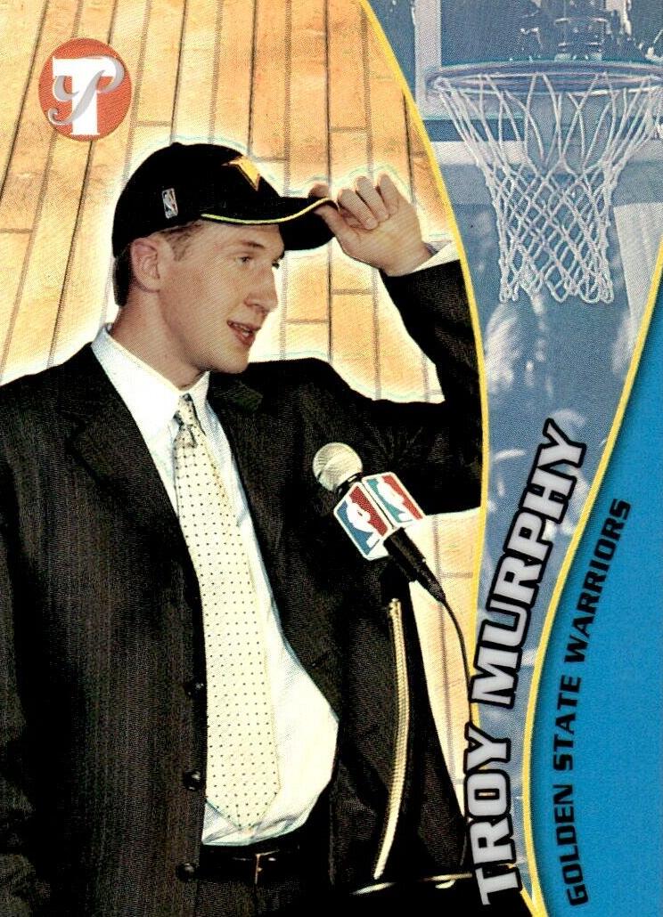 2001 Topps Pristine Basketball Refractor Troy Murphy #84