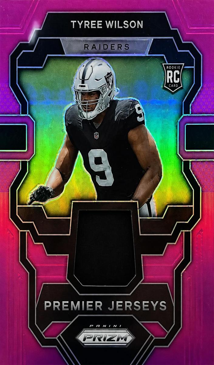 2023 Panini Prizm Football Pink Tyree Wilson #PJ-TW