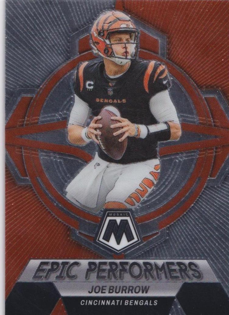 2023 Panini Mosaic Football Joe Burrow #EP-JB