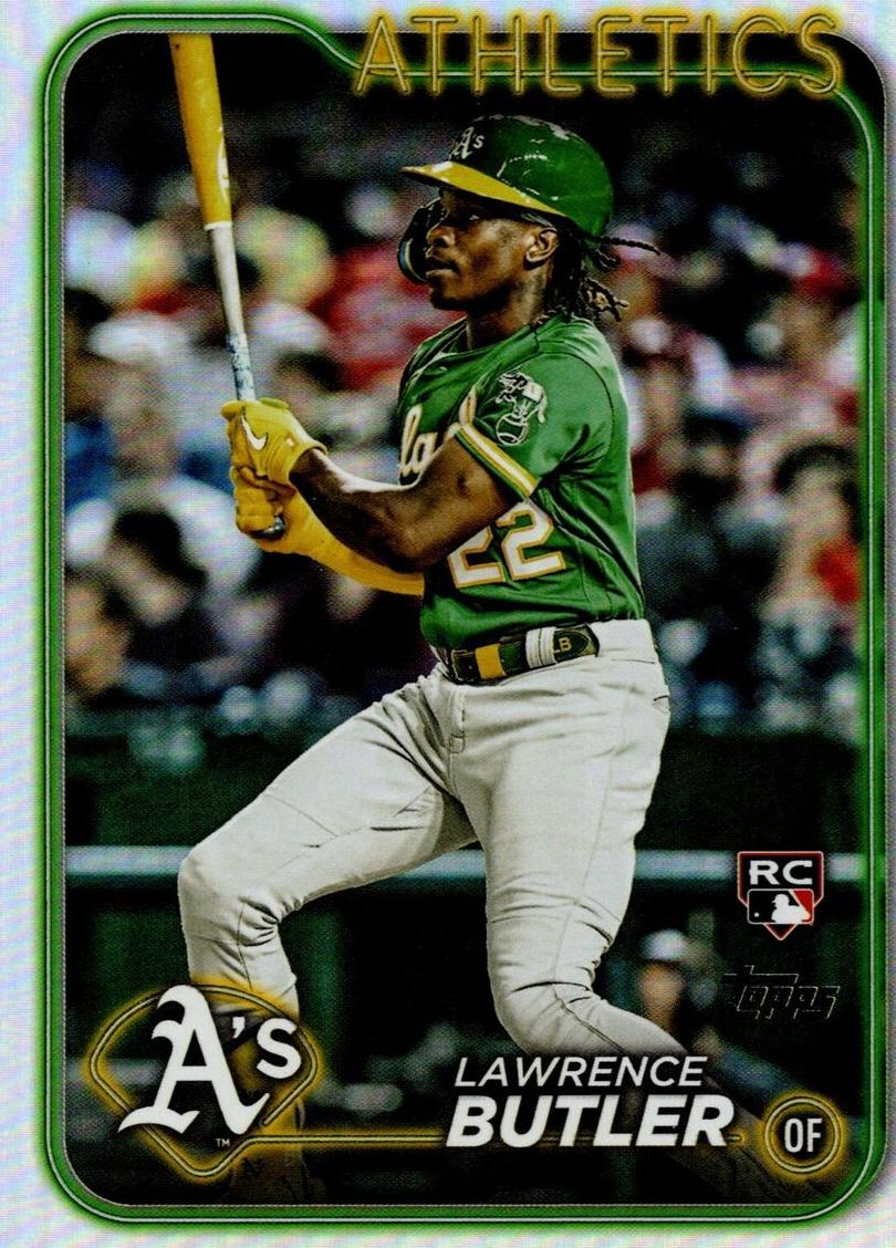 2024 Topps Baseball Rainbow Foil Lawrence Butler #676