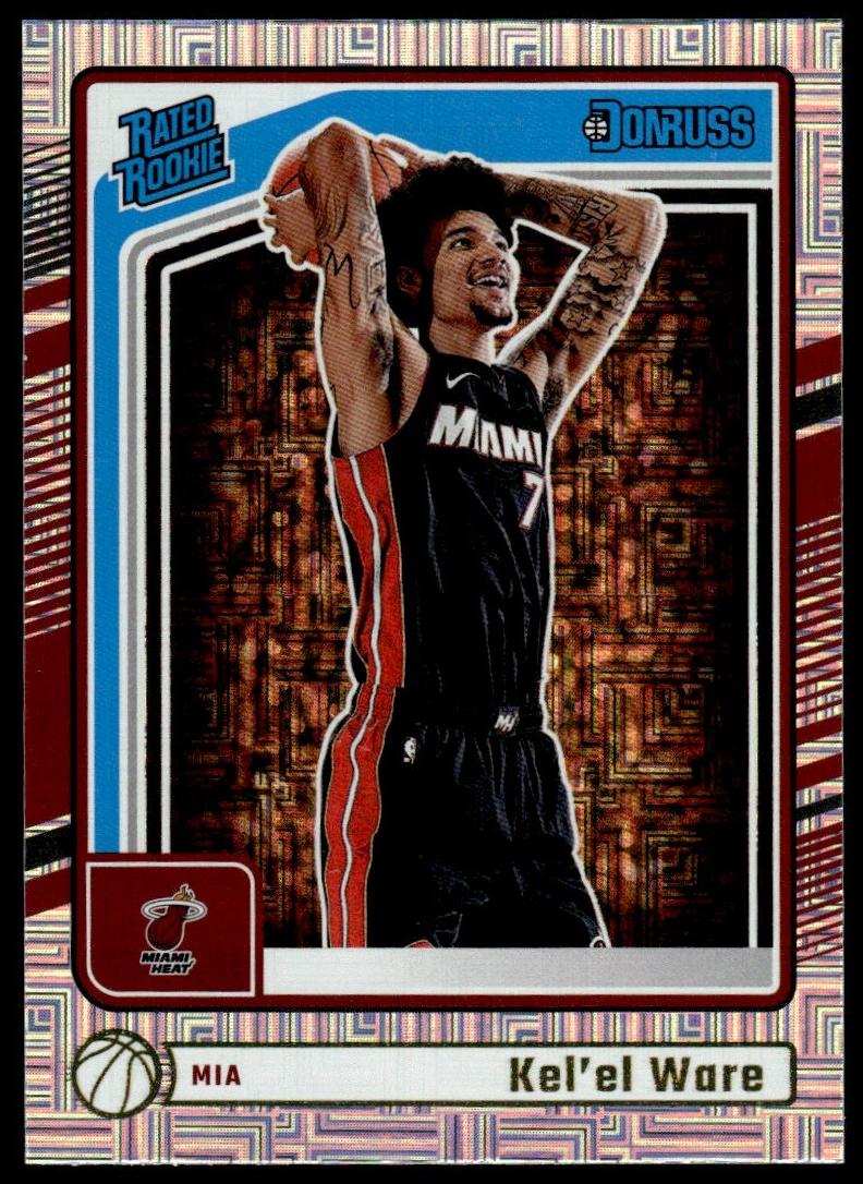 2024 Panini Donruss Basketball Choice Kel'el Ware #221 PSA 9