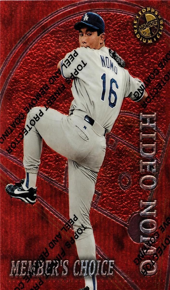 1996 Topps Baseball Hideo Nomo #M1