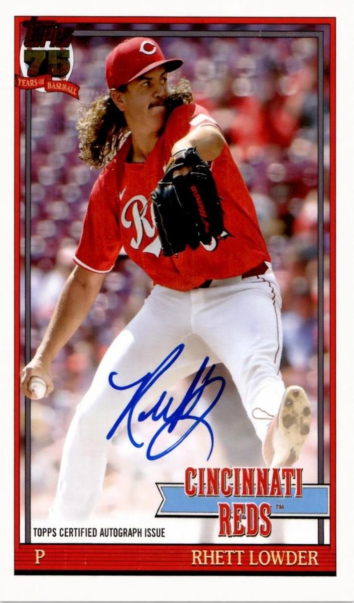 2026 Topps Baseball Rhett Lowder #91A-LOW