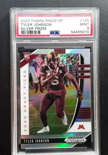 2020 Panini Prizm Draft Picks Football Silver Tyler Johnson #125