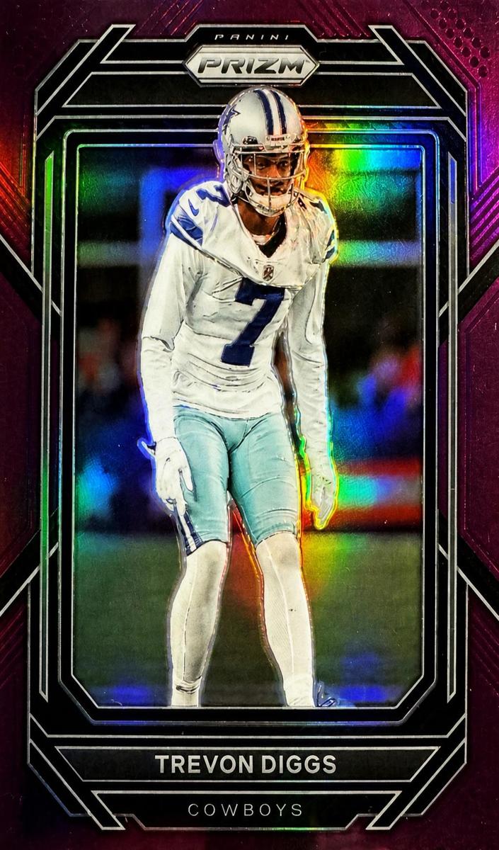 2022 Panini Prizm Football Purple Trevon Diggs #83