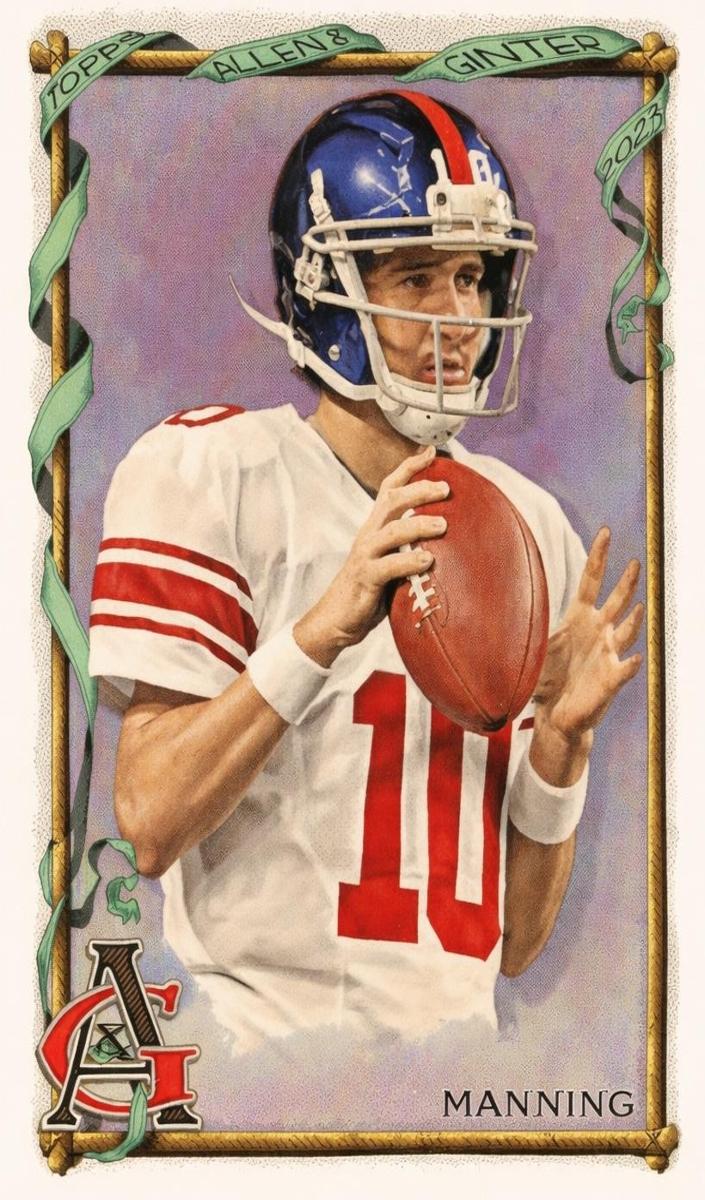 2023 Topps Composite Football Silver Portrait Eli Manning #405