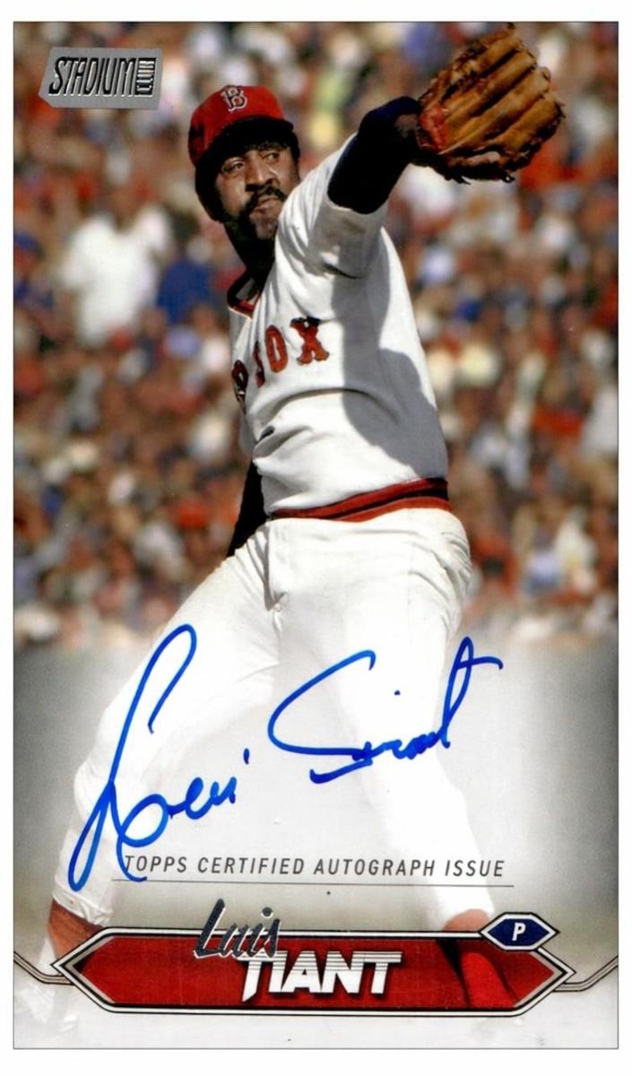 2024 Topps Stadium Club Baseball Luis Tiant #SCBA-LT SGC 9