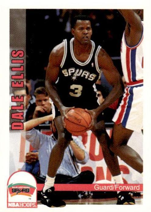 1992 Hoops Basketball Dale Ellis #467 PSA 9