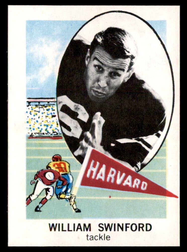 1961 NU-Cards Football Bill Swinford #119