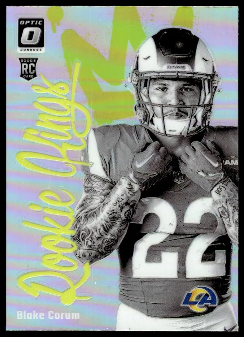 2024 Donruss Optic Football Blake Corum #9 PSA 9