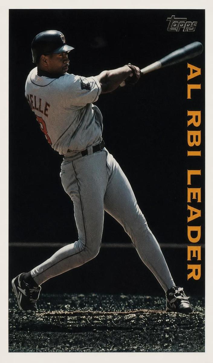 1995 Topps Baseball Albert Belle #LL14 PSA 9