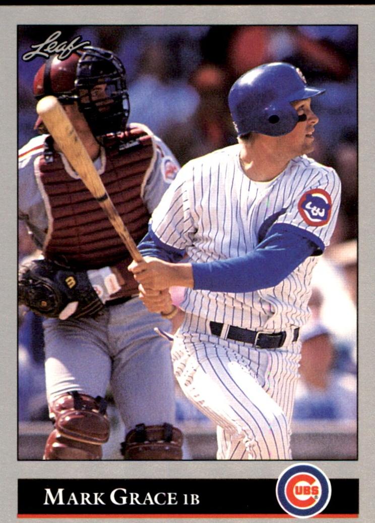 1992 Leaf Baseball Mark Grace #26 PSA 10