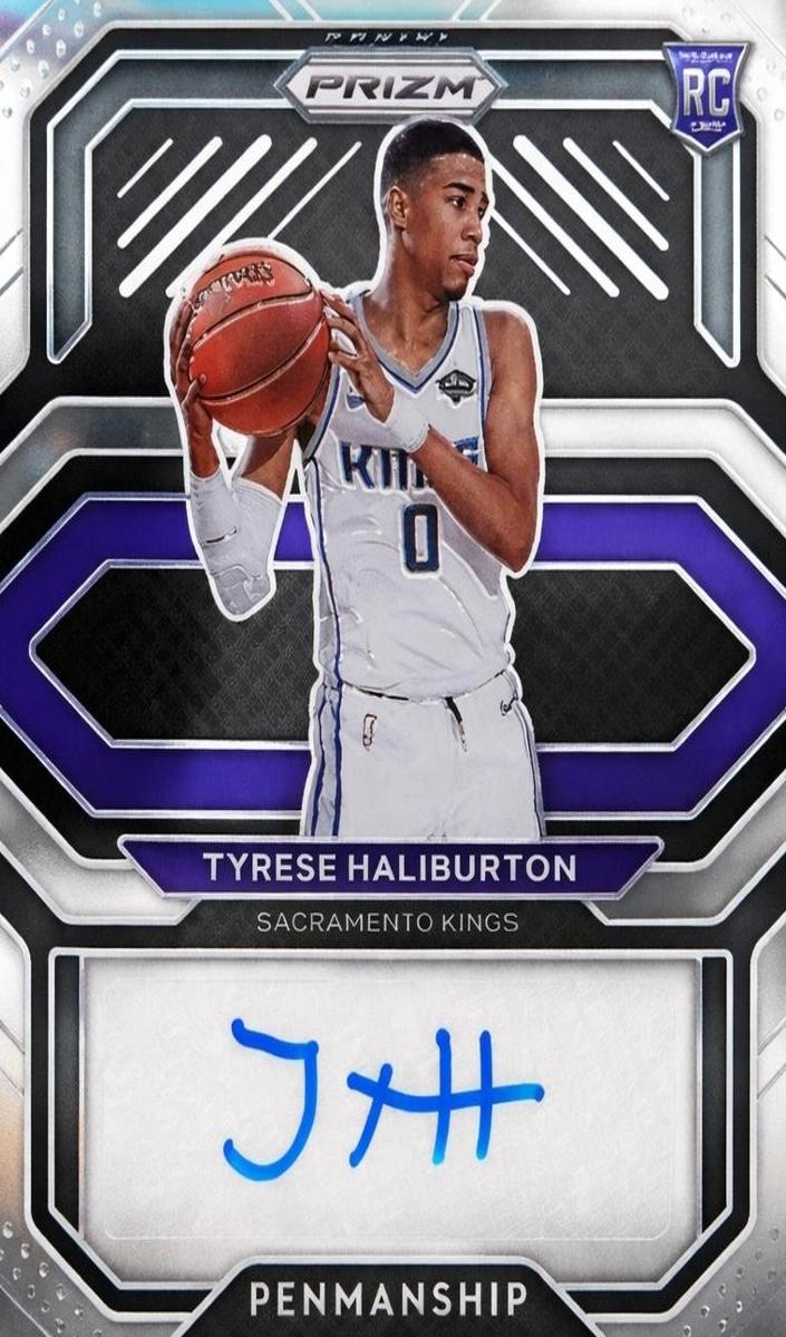 2020 Panini Prizm Basketball Tyrese Haliburton #RP-THB PSA 10