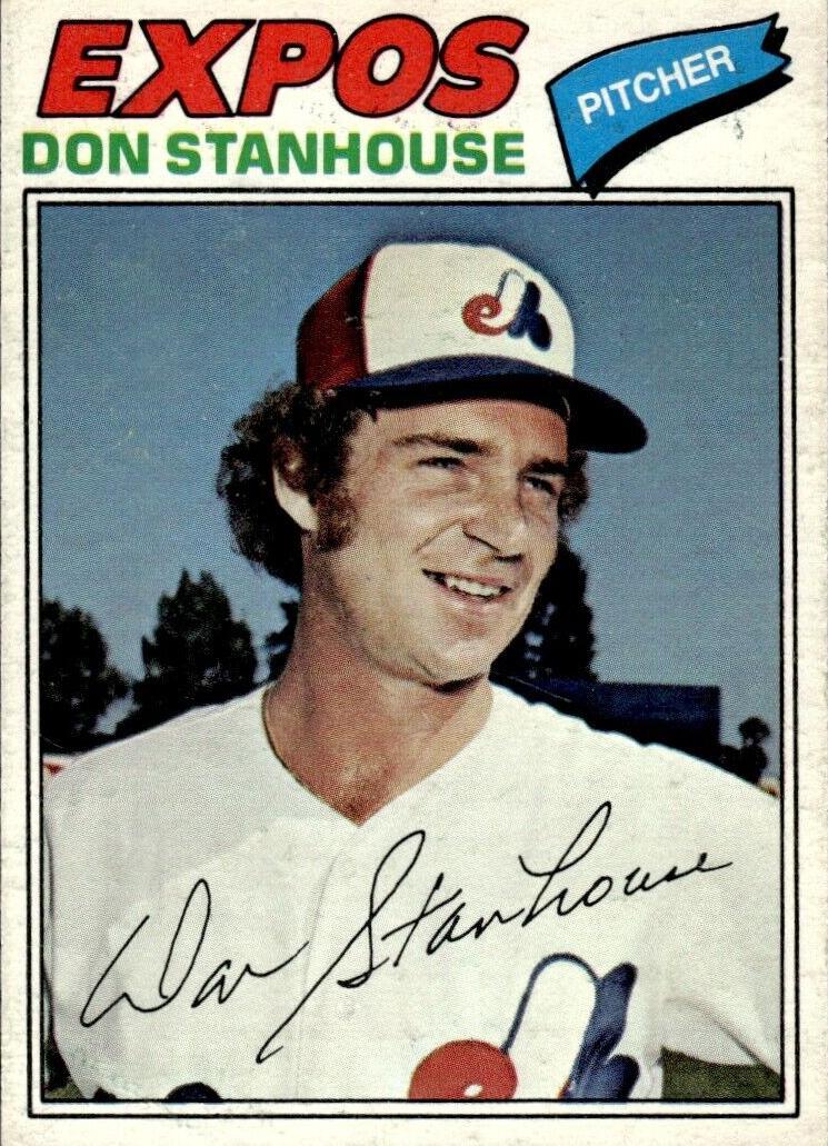 1977 O-Pee-Chee Baseball Don Stanhouse #63